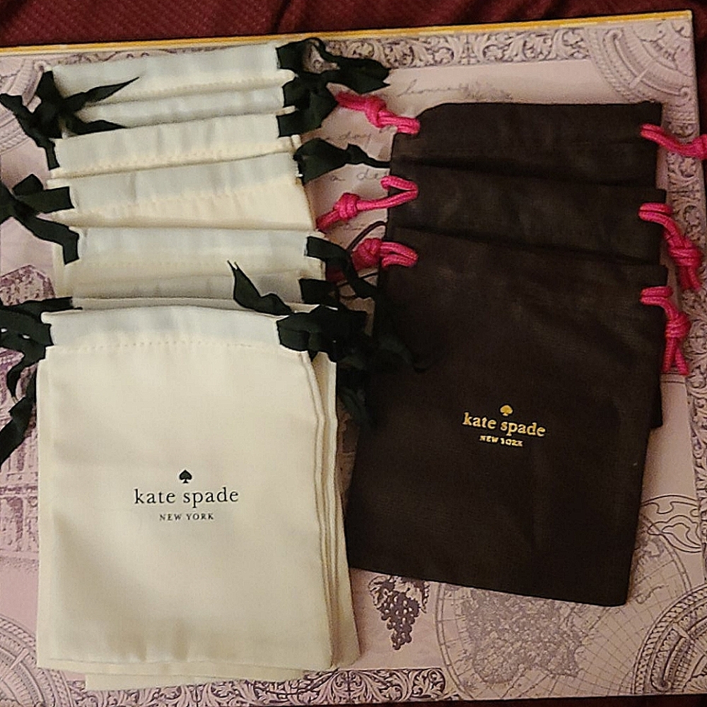 Kate Spade Jewelry Dust Bags x14